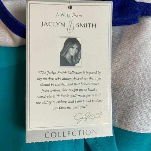 Jaclyn Smith Womens Linen Tunic Button Down Size XL Beachy Color Block L… - Picture 7 of 9